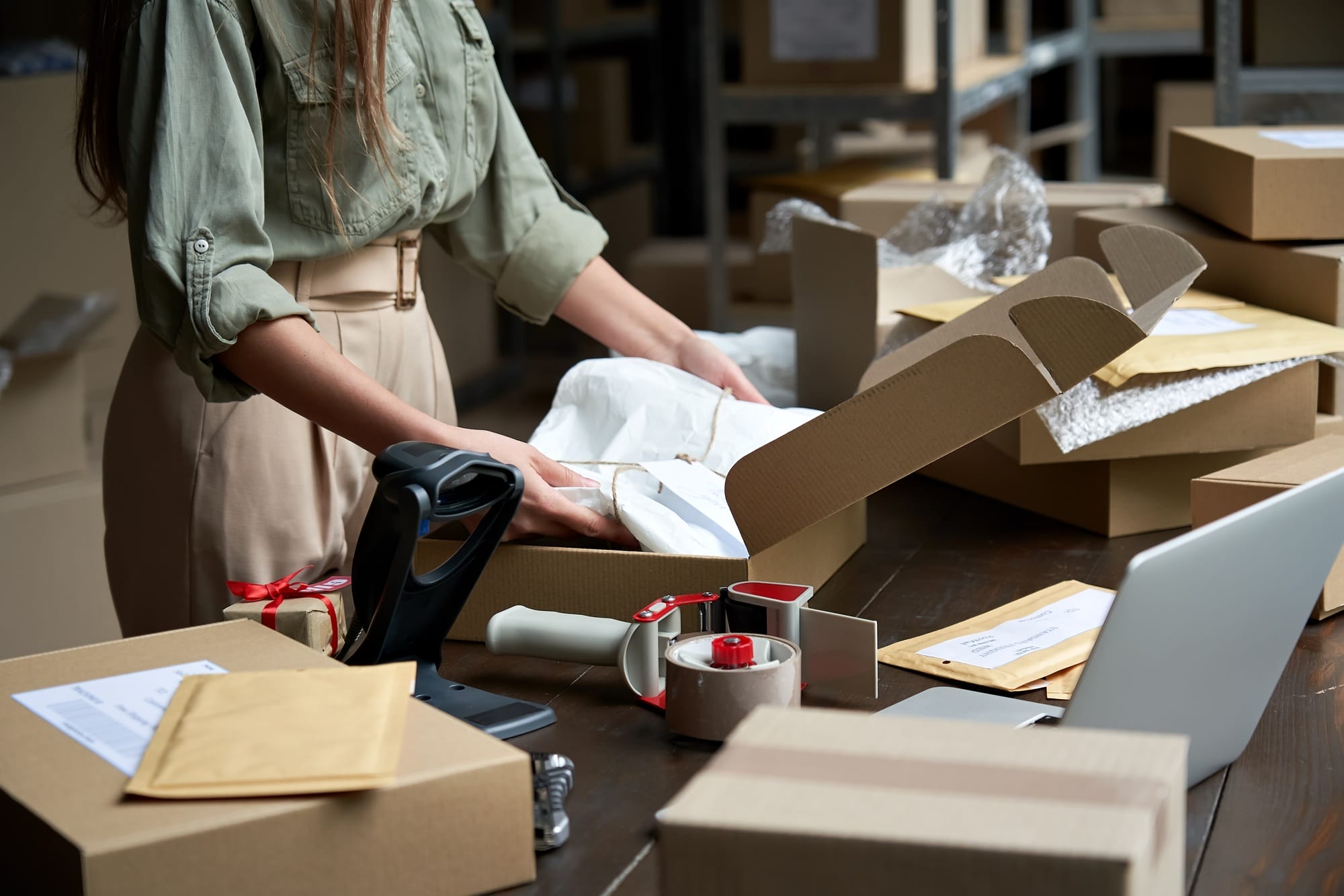 e-commerce, E commerçants