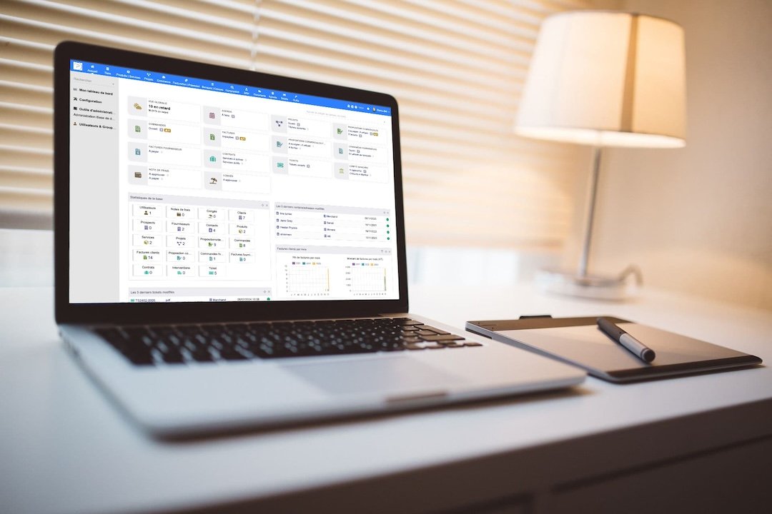 dolibarr crm, devis et facture