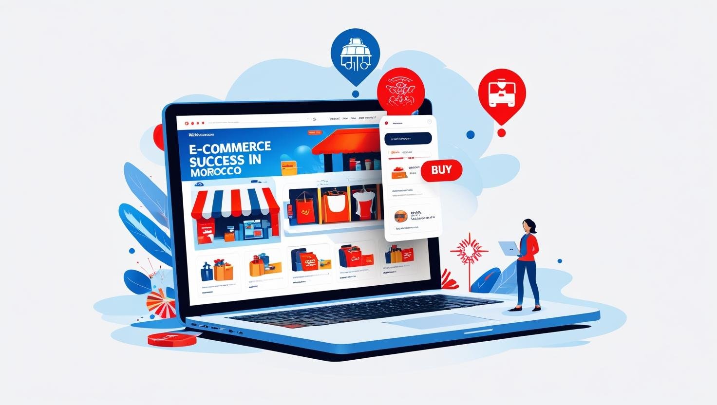 top sites e commerce Maroc, Création site web Casablanca